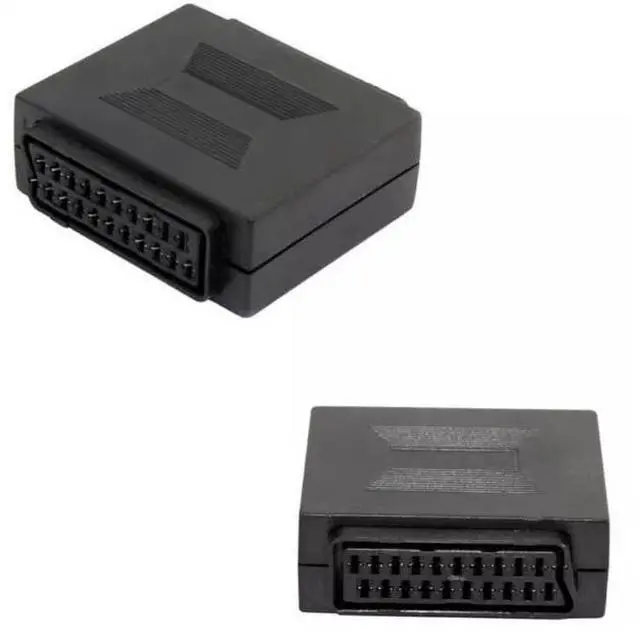 Main image of 2lp European plug,SCART adapter for European plug socket, socket to socket extension adapter