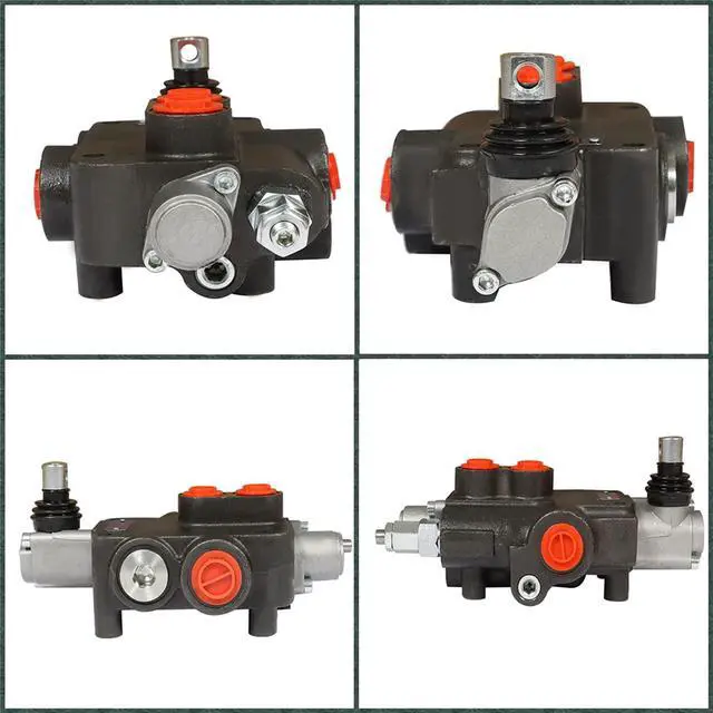 Alt view image 5 of 6 - findmall Hydraulic Control Valve 1 Spool 21GPM 3600PSI SAE Ports Hydraulic Directional Control Valve