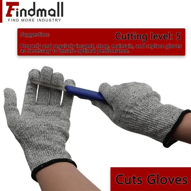 Alt view image 3 of 7 - findmall Work Gloves to Avoid Cutting Comfortable Gloves Avoid Cutting Kitchen Gloves Fit for Cutting Food Small one Pair
