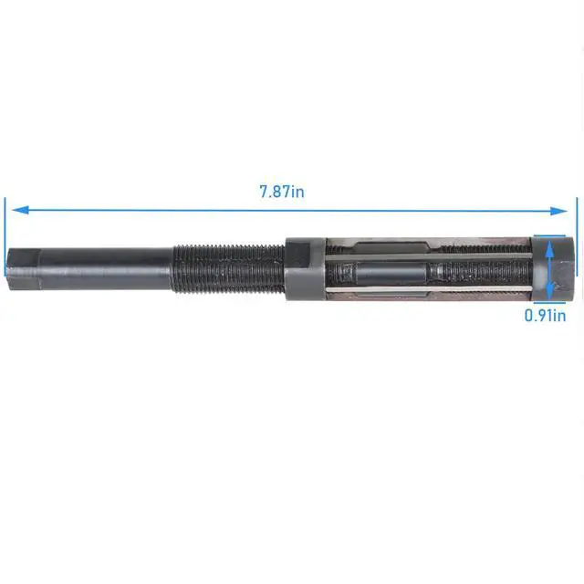 Alt view image 2 of 6 - findmall Adjustable Hand Reamer HSS 15/16-1 Inch HSS Hand Reamer Straight Flute