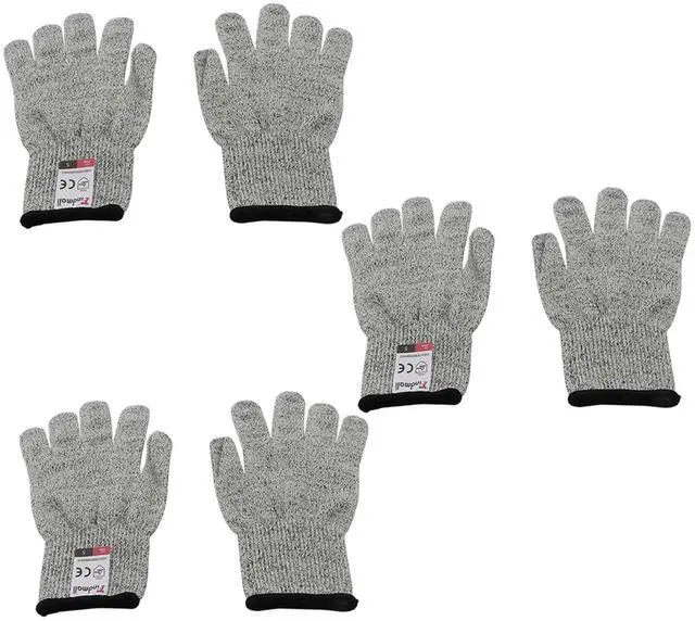 Main image of findmall Work Gloves to Avoid Cutting Comfortable Gloves Avoid Cutting Kitchen Gloves Fit for Cutting Food Large 3 Pairs