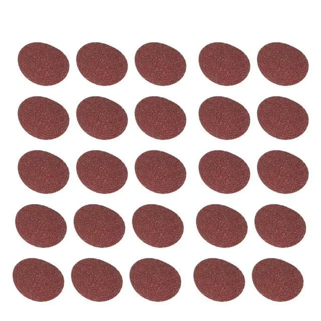 Alt view image 2 of 6 - findmall 25Pcs 3 Inch 36 Grit Roll Lock Sanding Disc, Aluminum Oxide Die Grinder Quick Change Discs for Die Grinder Surface Burr Rust Paint Polish
