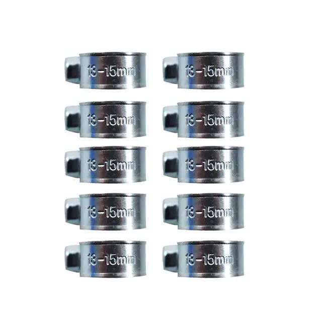 Alt view image 2 of 5 - findmall 10PCS 5/16 Inch (13-15 mm) Injection Hose CLAMP/AUTO Fuel Clamps