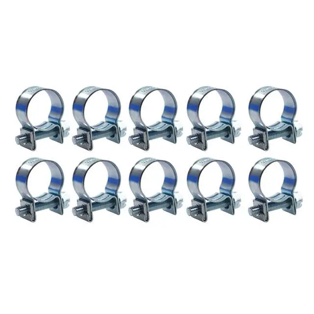Alt view image 3 of 5 - findmall 10PCS 5/16 Inch (13-15 mm) Injection Hose CLAMP/AUTO Fuel Clamps