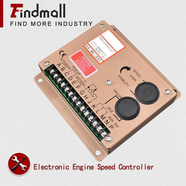 Alt view image 2 of 7 - ESD5111 Electronic Engine Speed Controller Governor Generator Genset