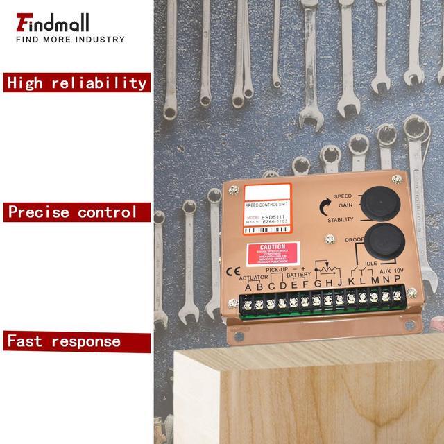 Alt view image 5 of 7 - ESD5111 Electronic Engine Speed Controller Governor Generator Genset