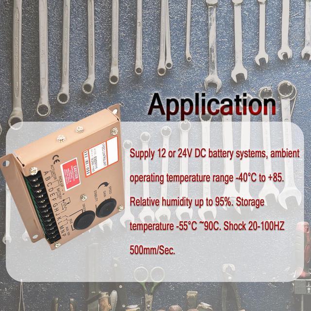 Alt view image 6 of 7 - ESD5111 Electronic Engine Speed Controller Governor Generator Genset