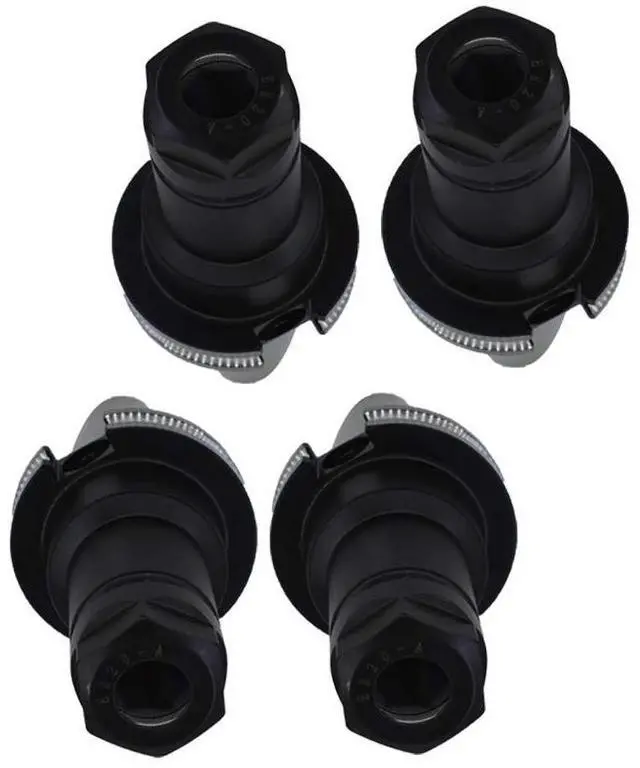 Alt view image 5 of 7 - 4Pcs CAT40 Tool Holder ER20 Collet Chuck Set Length 4"/100mm Chuck Tool Holder Set Mill Holder for CNC Engraving Machine Milling Lathe(CAT40-ER20-100)