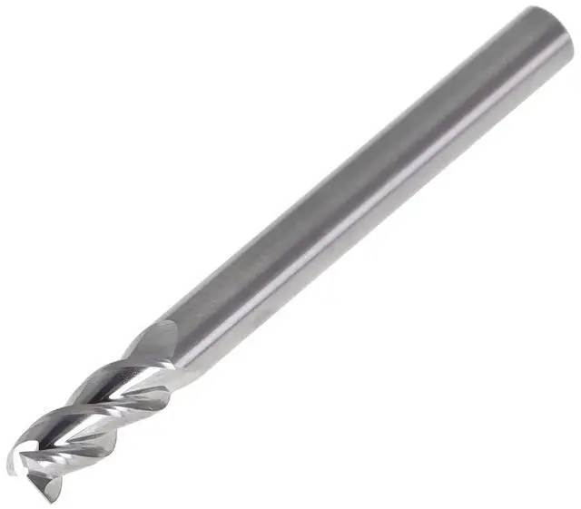 Alt view image 4 of 6 - findmall 1/4 Inch Helix Carbide End Mill 3 Flute 5/8 Inch Length of Cut Fit for Aluminum Cut Non-Ferrous Metal Upcut CNC Spiral Router Bit
