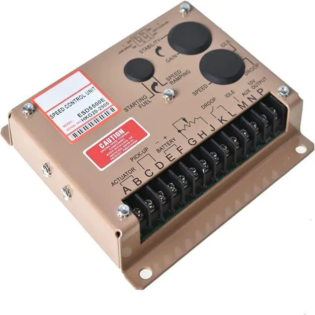 Main image of findmall ESD5500E 12V 24V Generator Control Panel Electronic Engine Speed Controller Governor Generator Genset Parts