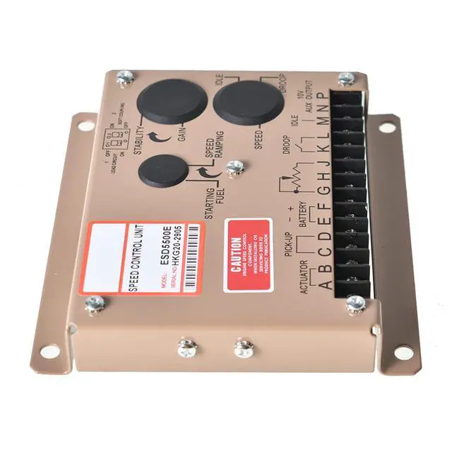 Alt view image 4 of 6 - findmall ESD5500E 12V 24V Generator Control Panel Electronic Engine Speed Controller Governor Generator Genset Parts