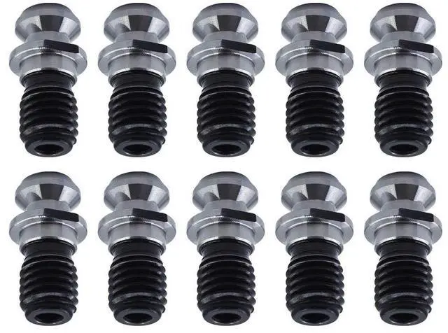 Alt view image 2 of 7 - 10pcs CAT40 45°0.740"Coolant Pull Stud Retention Knob for Fadal HURCO Okuma