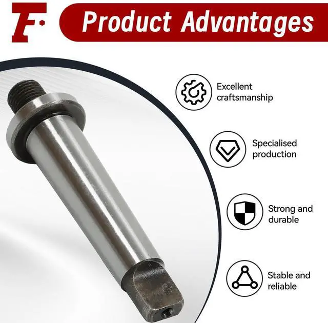 Alt view image 5 of 7 - findmall MT MT2 Adapter 2MT Shank To 3/8"-24 Threaded Drill Chuck Arbor