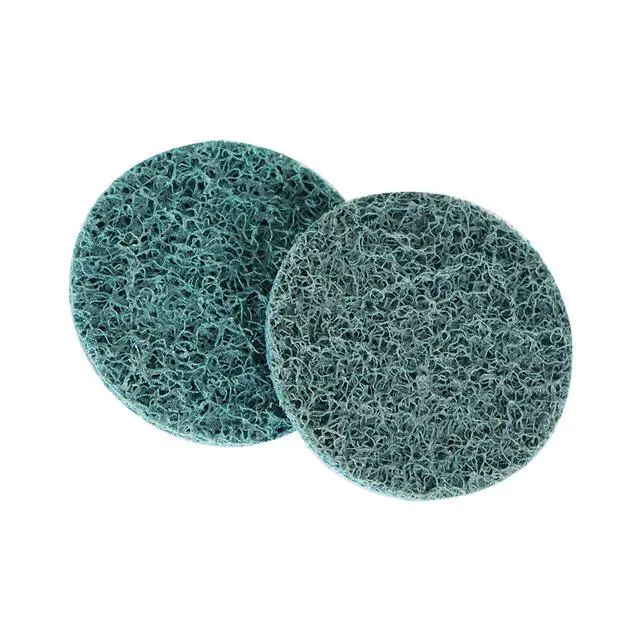 Alt view image 5 of 6 - findmall 50Pcs 2 Inch Blue Quick Change Surface Prep Conditioning Discs, Fine Grit for Cleaning, Finishing and Deburring on Metals