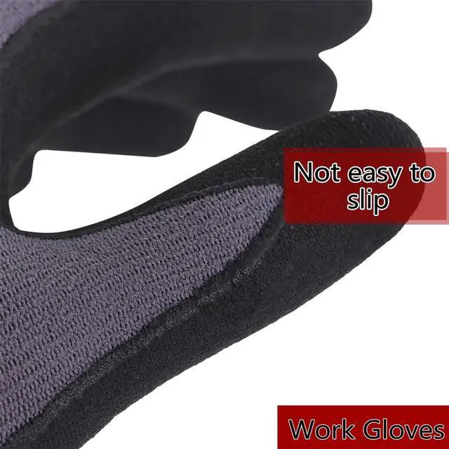 Alt view image 4 of 7 - findmall 6 Pairs Small Work Gloves Seamless Knit Glove Gardening Gloves Women Men Fit for Warehousing and Logistics, Construction Sites, Horticultural Planting