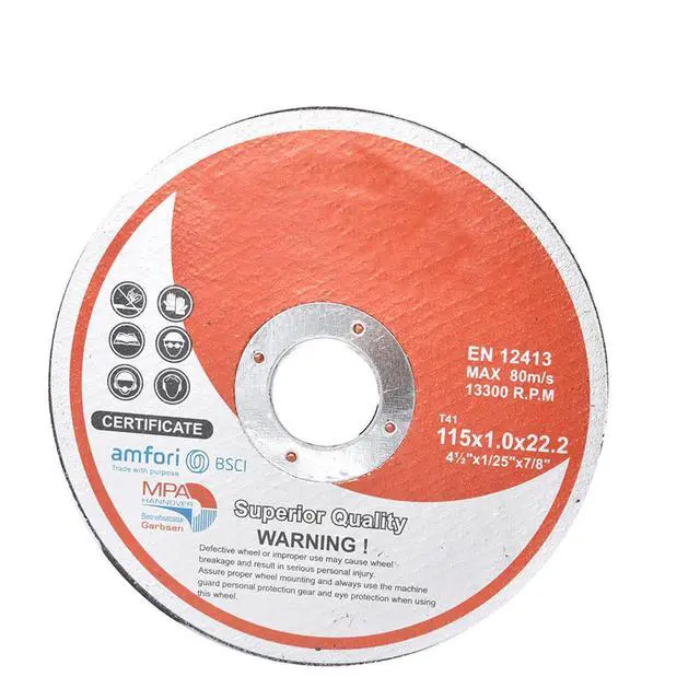Alt view image 6 of 7 - 50 Pack 4-1/2"x.040"x7/8" Cut Off Wheel - Metal & Stainless Steel Thin Cutting Discs