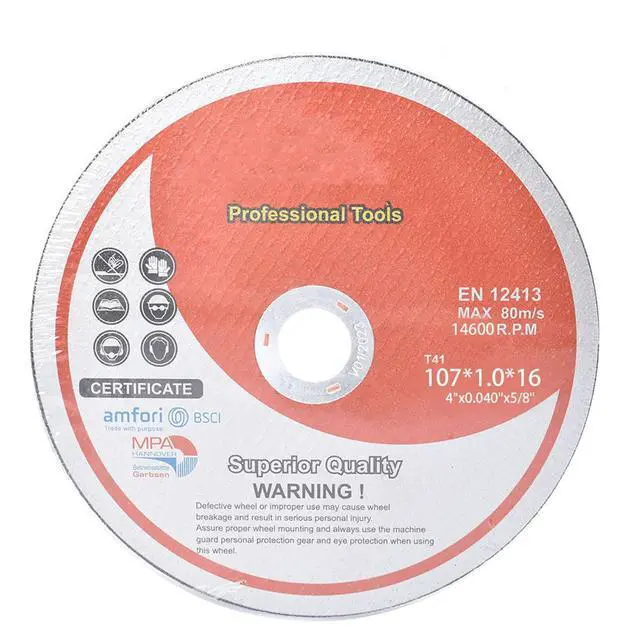 Alt view image 3 of 6 - findmall 25 Pack 4"x.040"x5/8" Cut Off Wheel, Metal and Stainless Steel Thin Cutting Discs