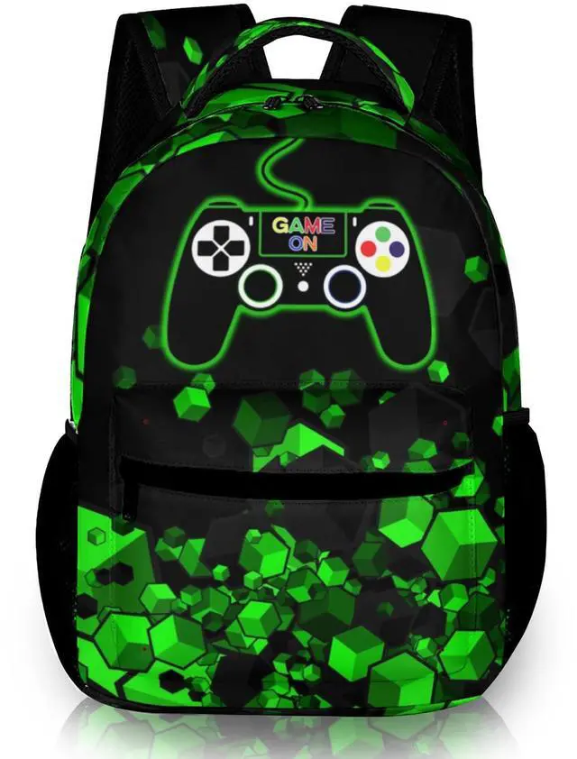Main image of Corxiren Gamer Backpack - Large Capacity Gaming Laptop Daypack, 17-inch Gift for Game Lovers