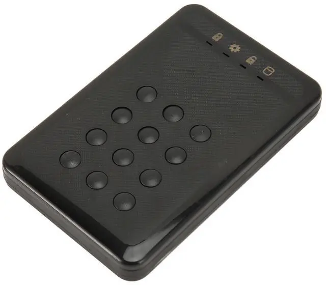 Alt view image 4 of 5 - FOSA USB Encrypted Hard Drive Enclosure, 2.5inch USB3.0 SATA Password Access Hardware Encrypted Portable Enclosure, fosa1z48uch0gk