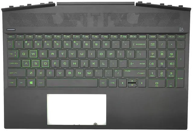 Main image of Jxjslp Replacement Upper Case Palmrest for HP Pavilion Gaming 15-DK 15T-DK Series Laptop Top Cover Backlit Keyboard Assembly L57593-001 TPN-C141 AP2K8000310