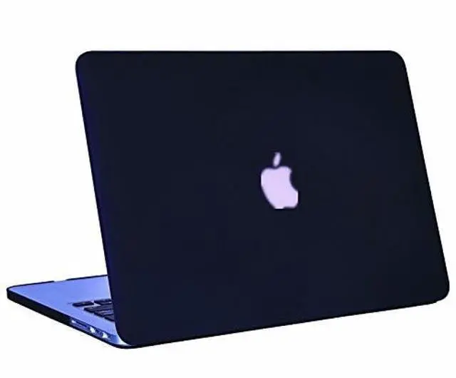 Alt view image 5 of 5 - Se7enline Compatible with MacBook Pro 13 inch Case Model A1502/A1425 2015/2014/2013/2012 Laptop Hard Shell Protective Case&Sleeve Bag&Keyboard Cover Skin&Screen Protector&Dust Plug,Black