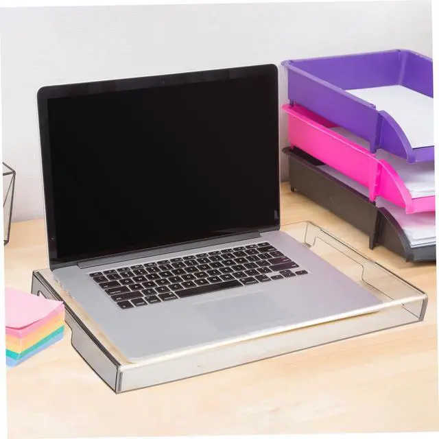 Alt view image 4 of 5 - DOITOOL Clear Acrylic Keyboard Protector, 15.6 in Laptop Keyboard Cover, Mechanical & Touchscreen Protection, Cats & Pets Resistant, 15.7x10.4x1.6in