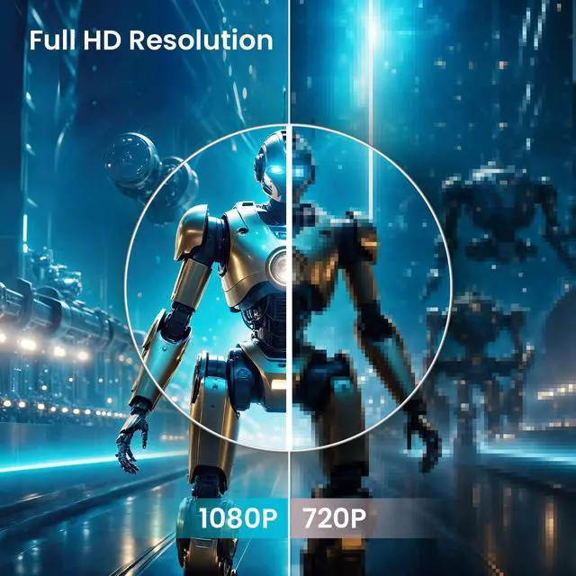 Alt view image 5 of 5 - ArcticPro 24.5 inch 300Hz 240Hz Gaming Monitor, FHD 1080p, 1ms, PC Monitor Gaming, Fast IPS, Adaptive sync, PC Computer Monitor, Ultra Slim, DP x2, HDMI x2, VESA Support, with DP Cable up to 300Hz