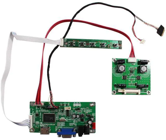 Main image of VSDISPLAY VGA Controller Board eDP for 27" 2560x1440 2K LM270WQ1-SDE3 36 pin WLED LCD Screen