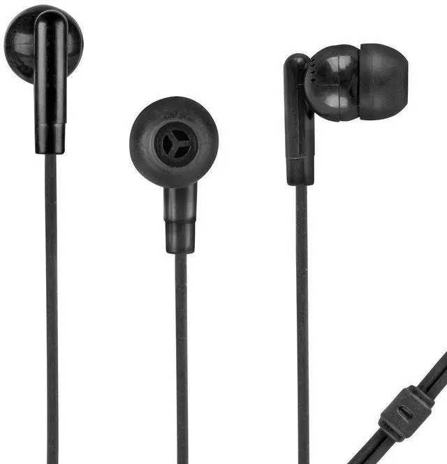 Alt view image 3 of 5 - Vivitar V11388-2PK-RB Red & Black Earphone, 2 Pack