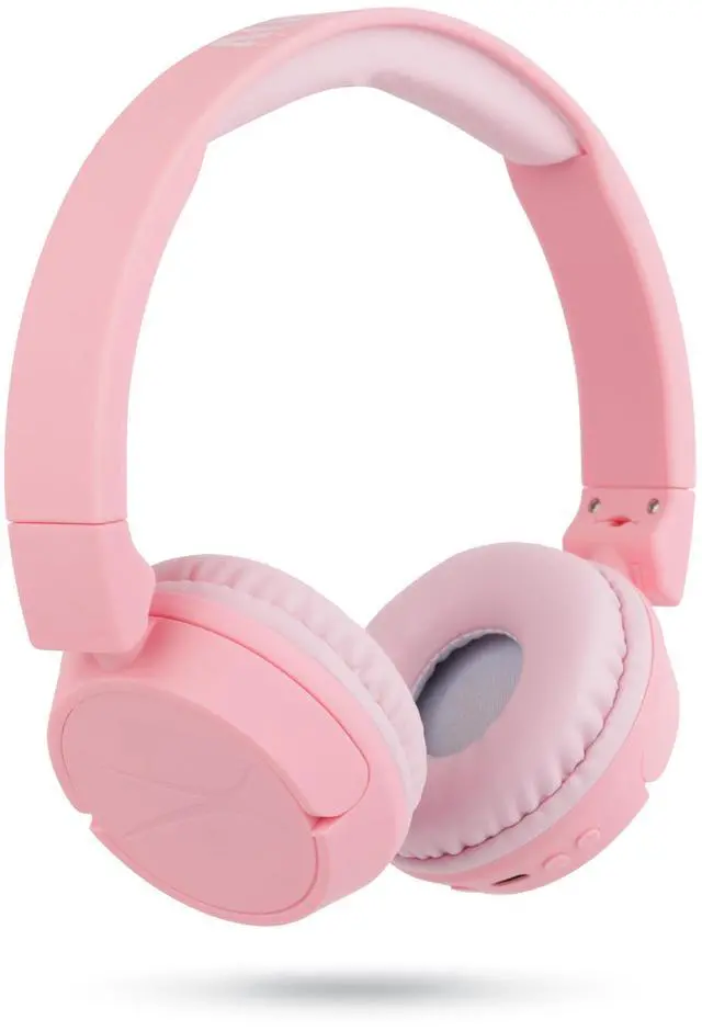 Main image of Altec Lansing - Kid Safe 2-in-1 Bluetooth Headphones, Safe Volume Limiting, Foldable Design, Enjoy Audio and Protect Your Child's Hearing (Pink)