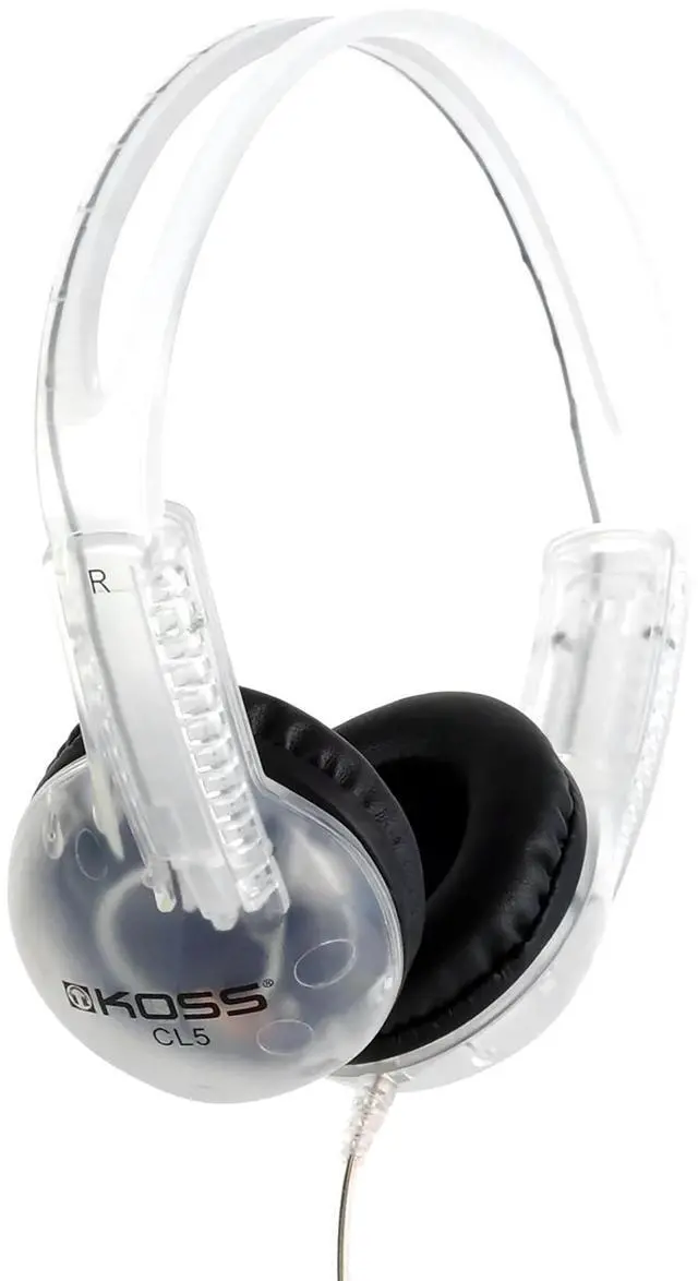 Alt view image 2 of 5 - KOSS CL5 Portable Headphones (6-Foot Cord)