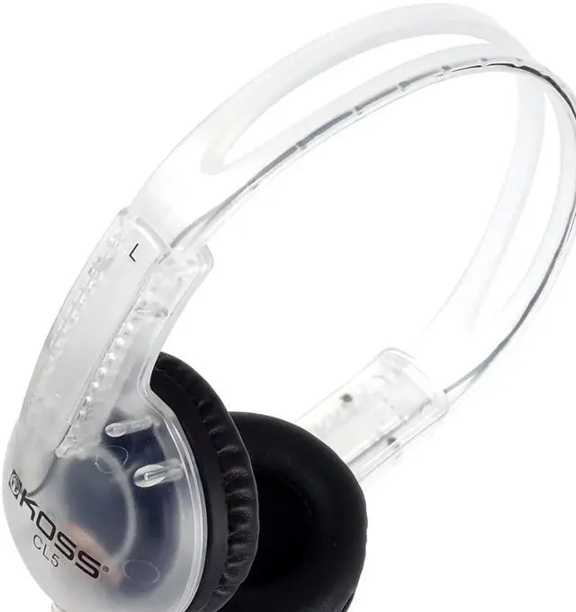 Alt view image 3 of 5 - KOSS CL5 Portable Headphones (6-Foot Cord)