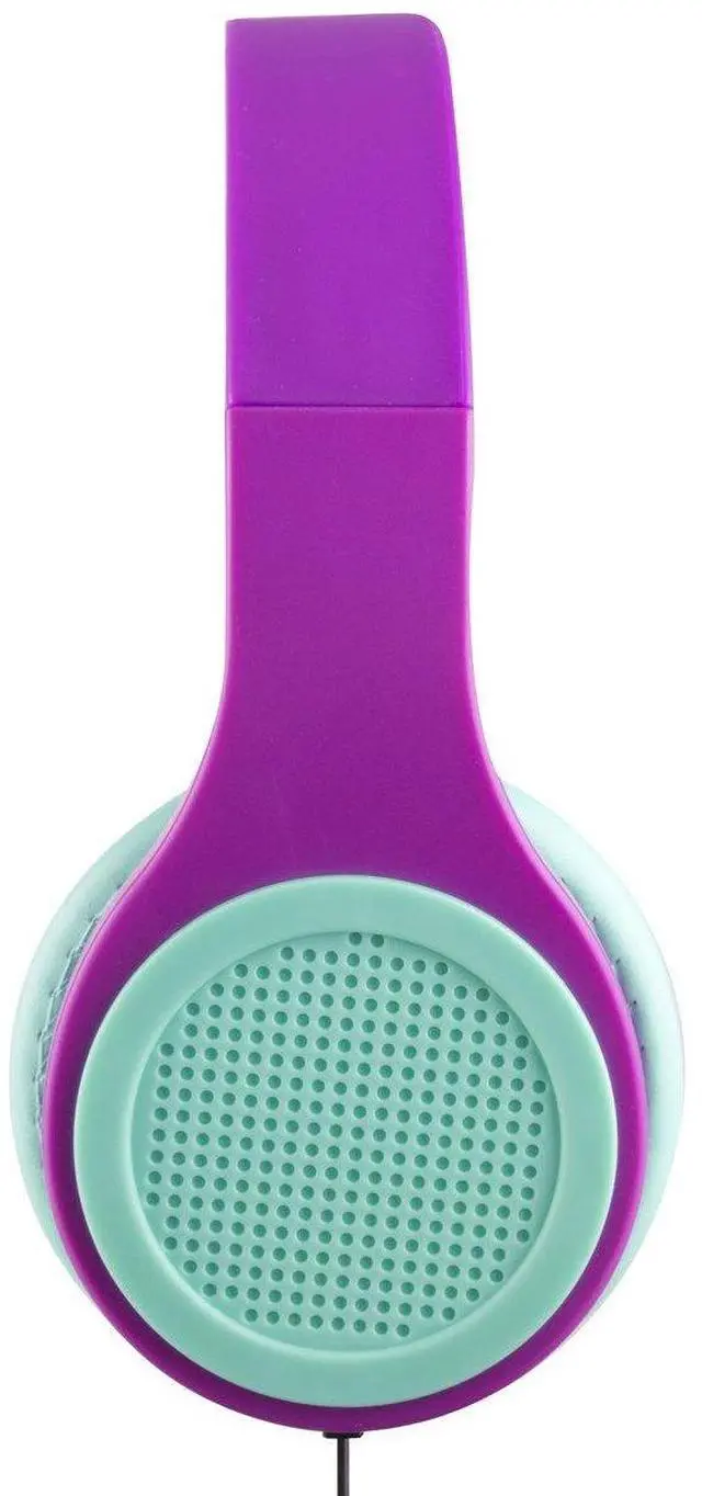 Alt view image 3 of 5 - Vivitar GRILLHP-PT Grill Headphones, Purple/Aqua