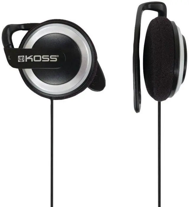 Main image of Koss KSC21 SportClip Clip-On Headphones,Black