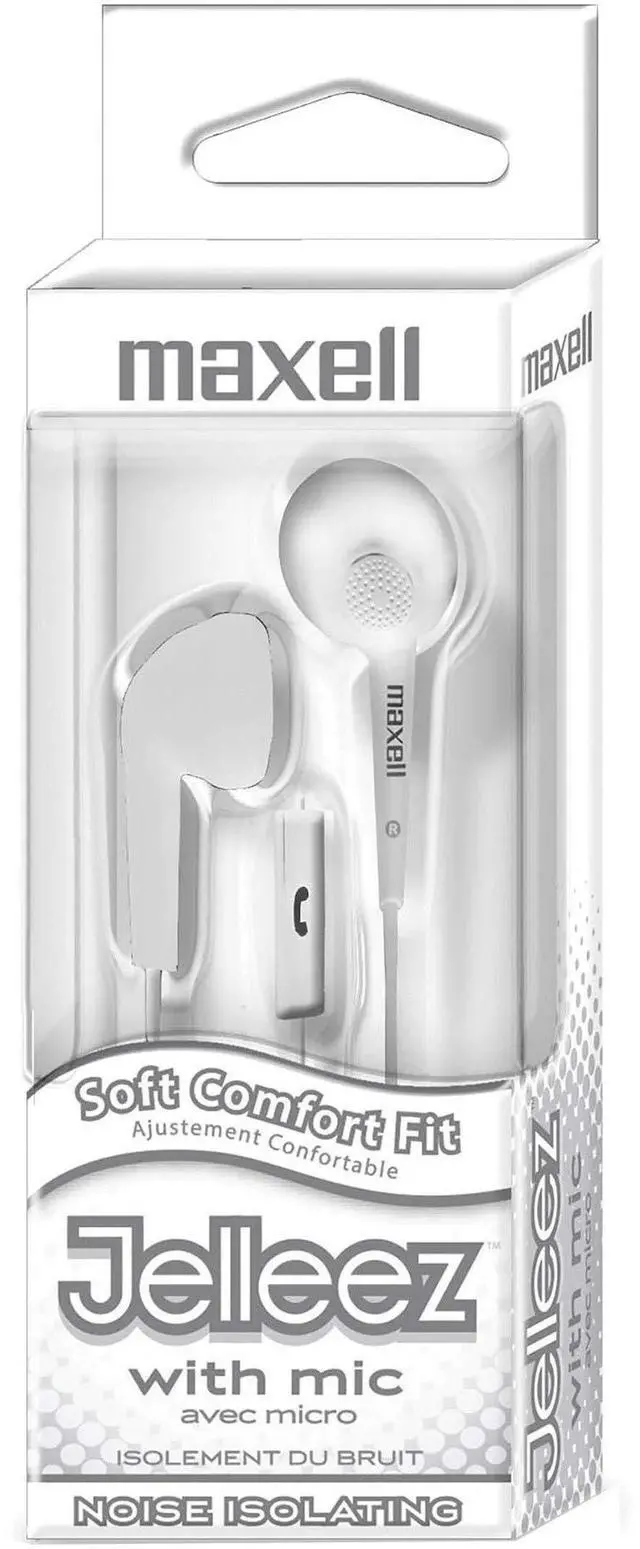 Main image of Maxell Jelleez Earset, White