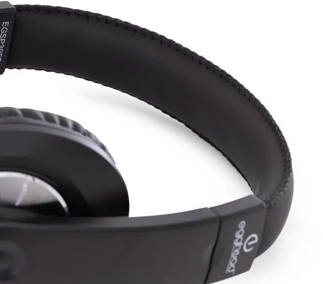 Alt view image 3 of 5 - Egghead® Premium Over-Ear School Testing & Multimedia Headphone with Leatherette Cushions, Adjustable Headband, Tangle-Resistant Tri-Shield Cord, 3.5mm Plug, and 3-Year Warranty