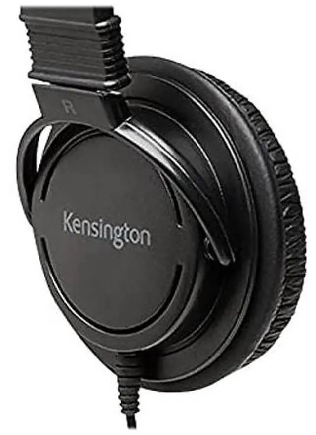 Alt view image 5 of 5 - Kensington Hi-Fi On-Ear Headphones with 9-Foot Cord, 3.5mm Jack Headset (K33137)