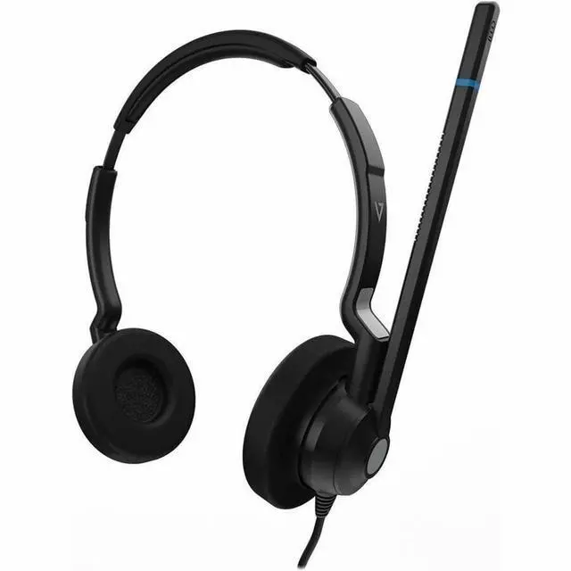 Main image of V7 Wired Binaural QD Call Center Headset