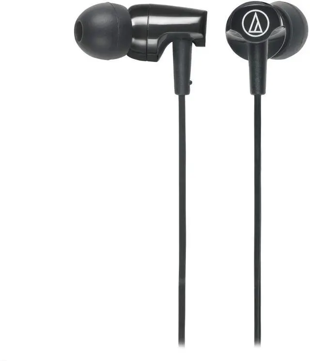 Main image of Audio-Technica ATH-CLR100is SonicFuel In-Ear Dynamic Headphones with In-Line Mic & Control, Black