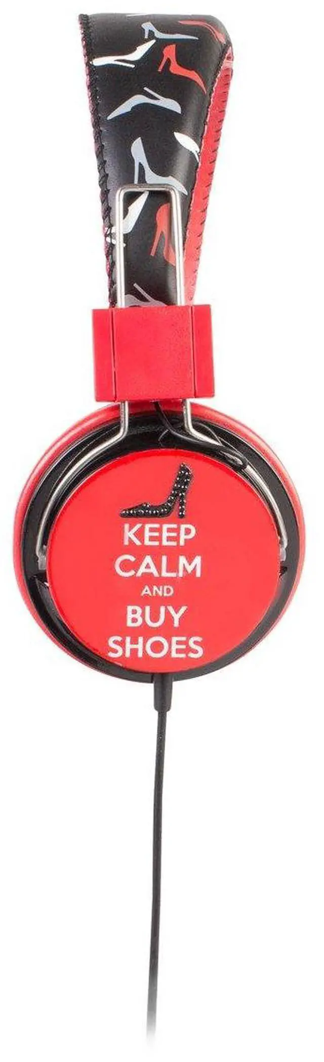 Alt view image 3 of 5 - SWAGG SWHP-BA-SHOES Bling with Mic Headphone