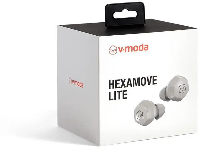 Alt view image 5 of 5 - V-Moda Hexamove Lite Wireless Earbuds - Sand White