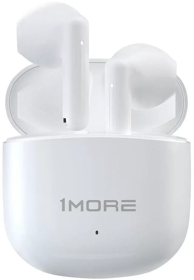 Main image of 1MORE Q10 Wireless Earbuds, Bluetooth 5.3 Half in-Ear Lightweight Ear Buds, Comfort Fit, Deep Bass Stereo Headphones with Dual Mics, 26H Playtime, one Step-Pairing, IPX4 Waterproof Earphones, White