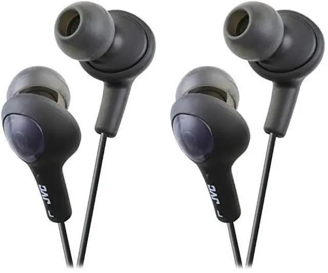 Main image of JVC HAFX5B Headphones,Olive Black (Pack of 2)