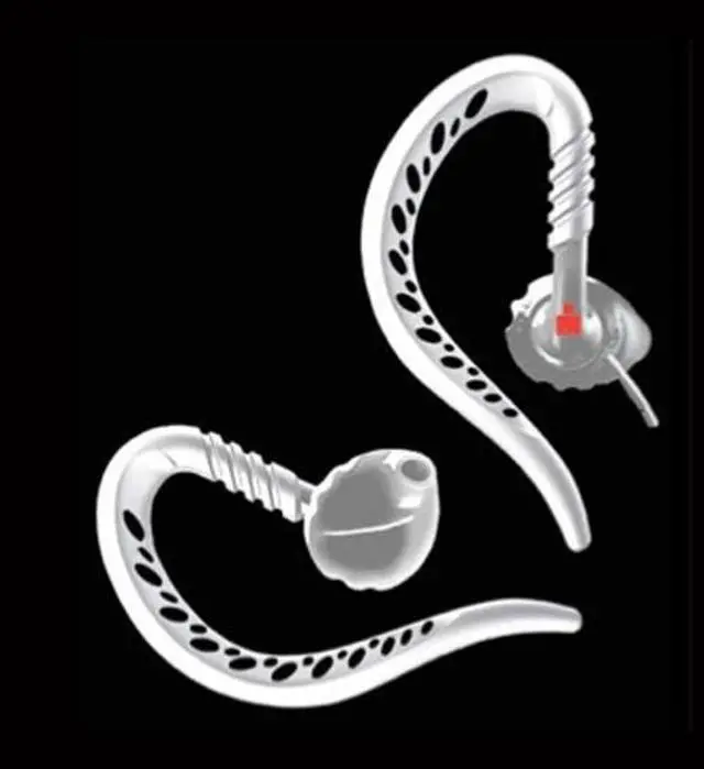 Alt view image 2 of 3 - Yurbuds Ironman Focus Behind the Ear Performance Earloop Fit Sport Earphones, White