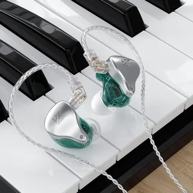 Alt view image 3 of 5 - KZ AST in-Ear Monitor, 12 BA Driver HiFi Earphones, Bass Noise Cancelling Headphones with Detachable 2pin Cable for Audio Engineers Musicians Audiophile