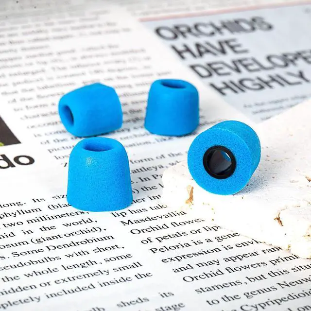 Alt view image 3 of 5 - 4 Pairs Foam Earbud Tips and KZ EDX Pro Gaming Earbuds