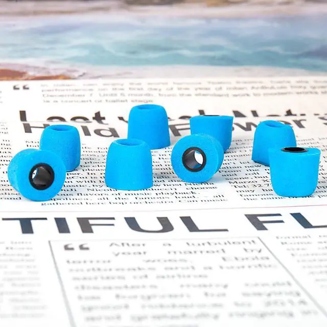 Alt view image 5 of 5 - 4 Pairs Foam Earbud Tips and KZ EDX Pro Gaming Earbuds