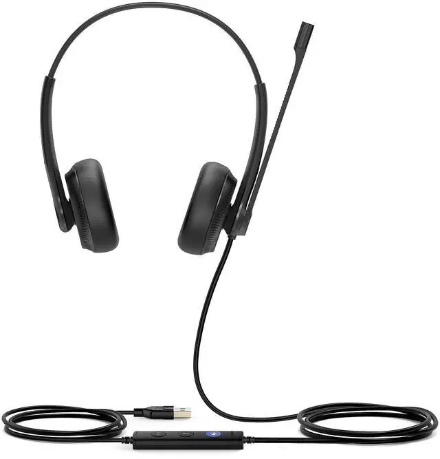 Alt view image 4 of 5 - Yealink USB Headset UH34 Dual Teams Black