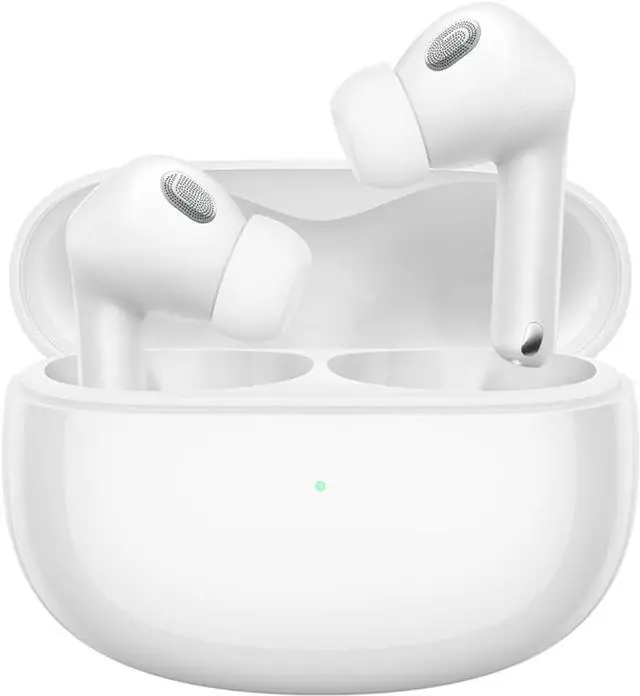 Alt view image 2 of 5 - Xiaomi Buds 3T Pro, TWS, Bluetooth 5.2, Surround Sound, 40 dB Adaptive ANC, 3+1 ANC Modes, Dual Transparency Modes, LHDC 4.0 Codec, IP55, Wireless Charging, White