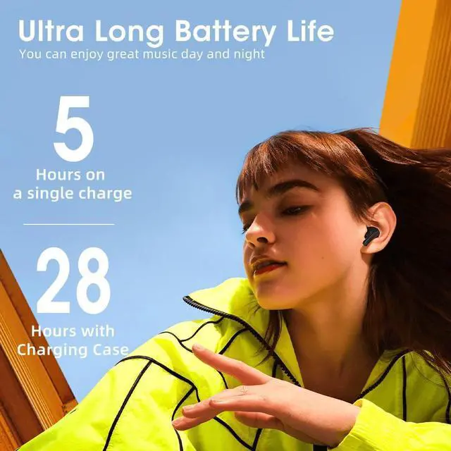 Alt view image 5 of 5 - Xiaomi Redmi Buds 4 Active, Advanced Bluetooth® 5.3, 12mm Dynamic Driver, Google Fast Pair, Up to 28 Hours* Long Listening time with case